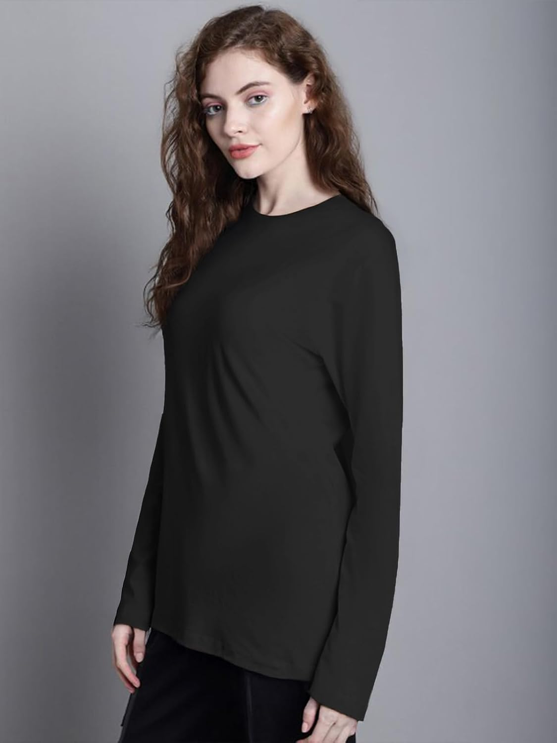 Women's Cotton Full-Sleeve T-Shirt - Image 4