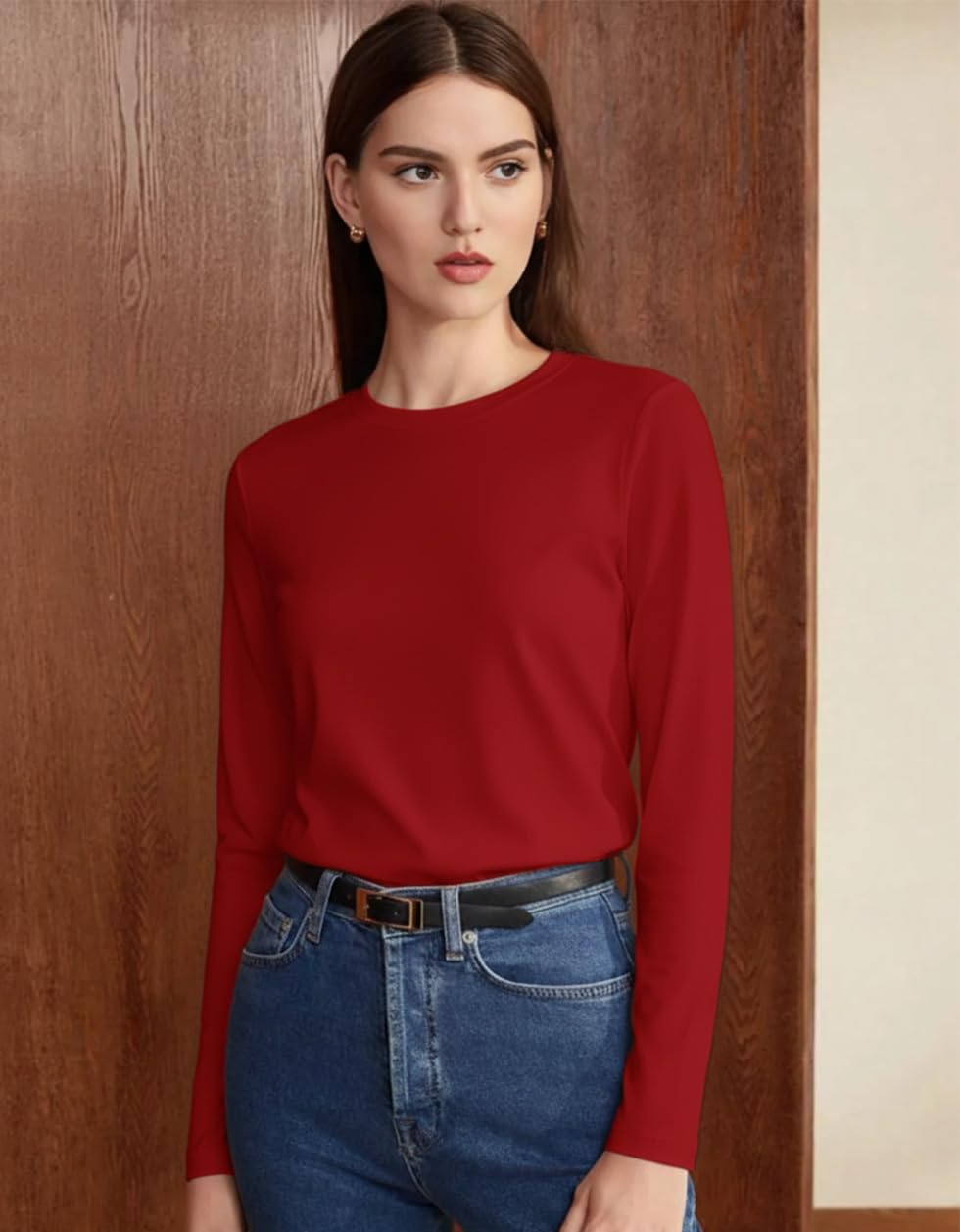 Women's Cotton Full-Sleeve T-Shirt - Image 12