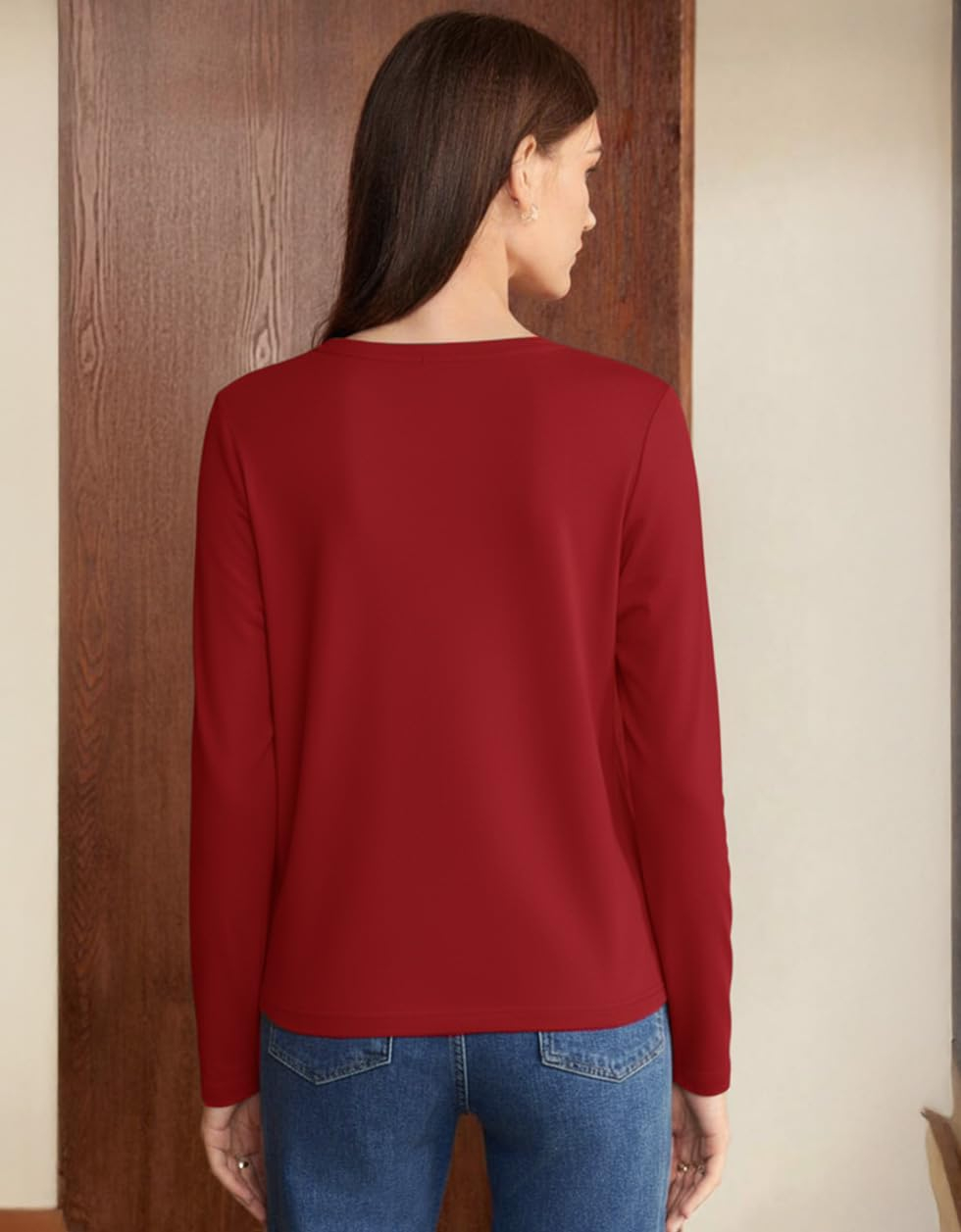 Women's Cotton Full-Sleeve T-Shirt - Image 13