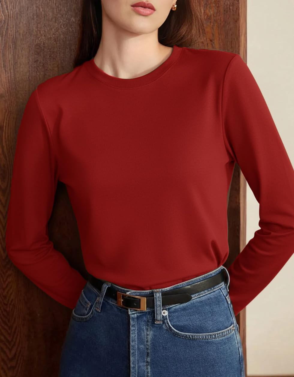 Women's Cotton Full-Sleeve T-Shirt - Image 14