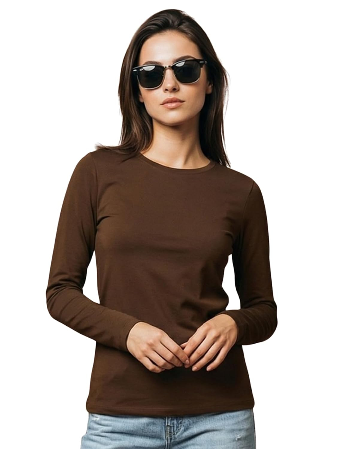Women's Cotton Full-Sleeve T-Shirt - Image 15