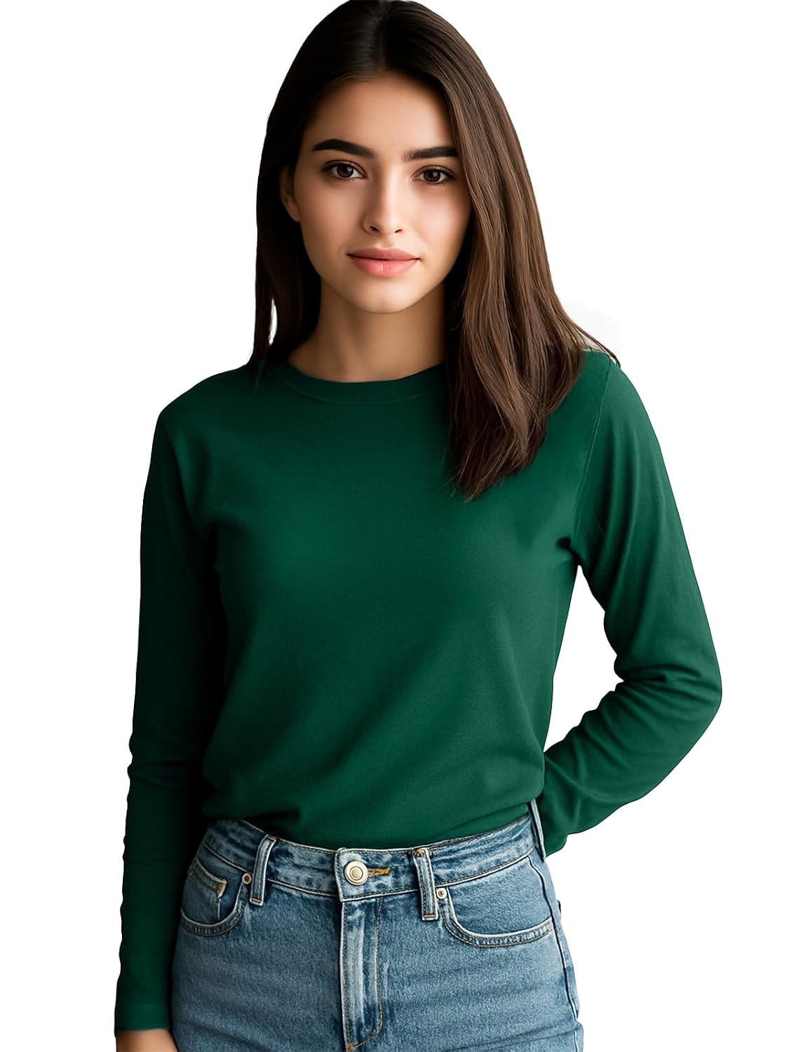 Women's Cotton Full-Sleeve T-Shirt - Image 21