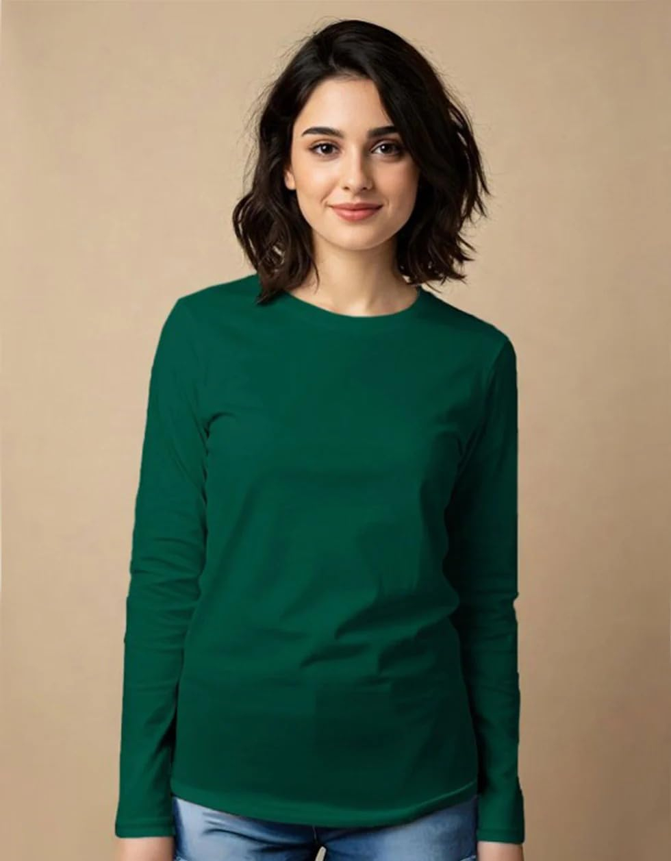 Women's Cotton Full-Sleeve T-Shirt - Image 22