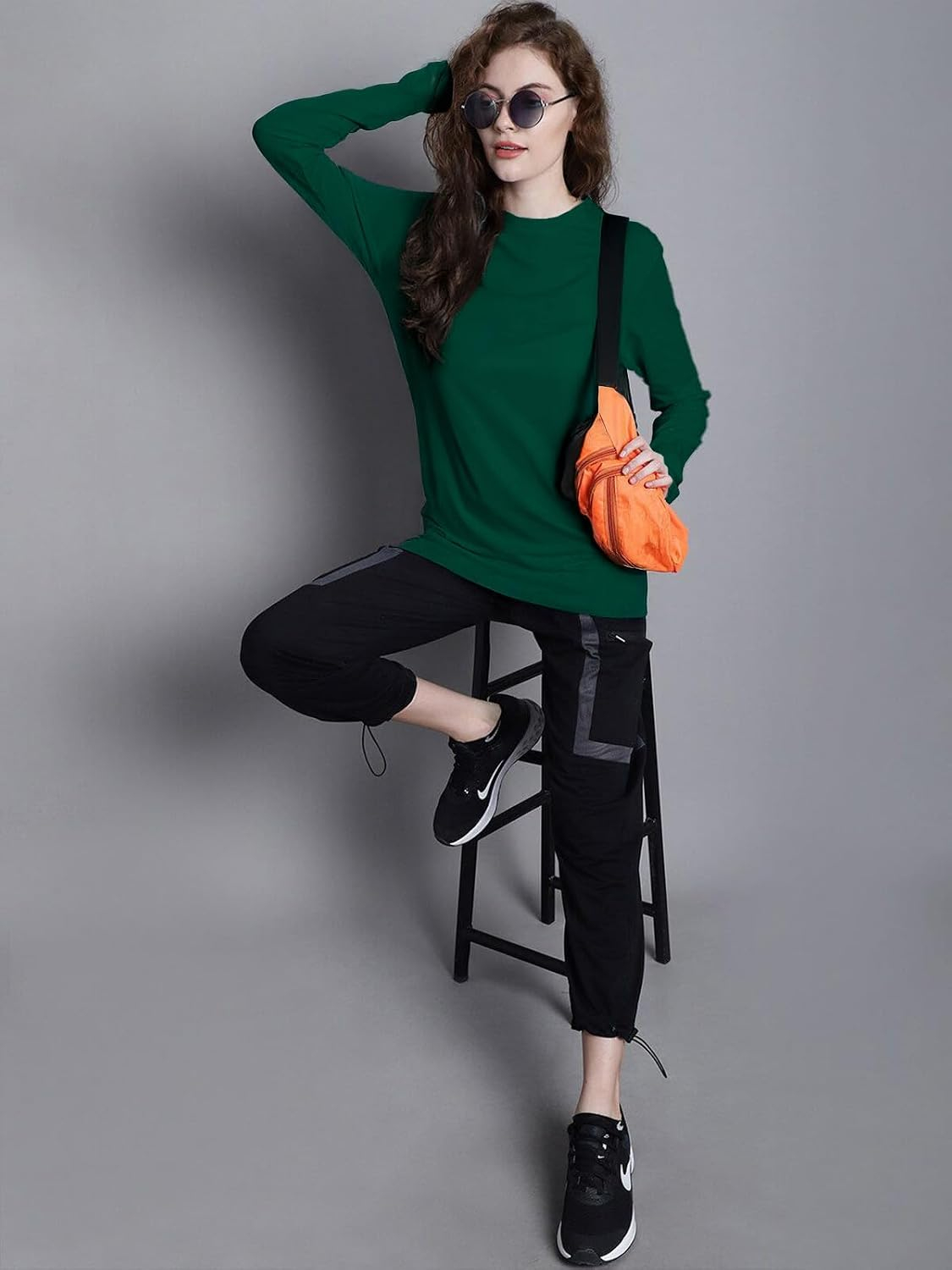 Women's Cotton Full-Sleeve T-Shirt - Image 26