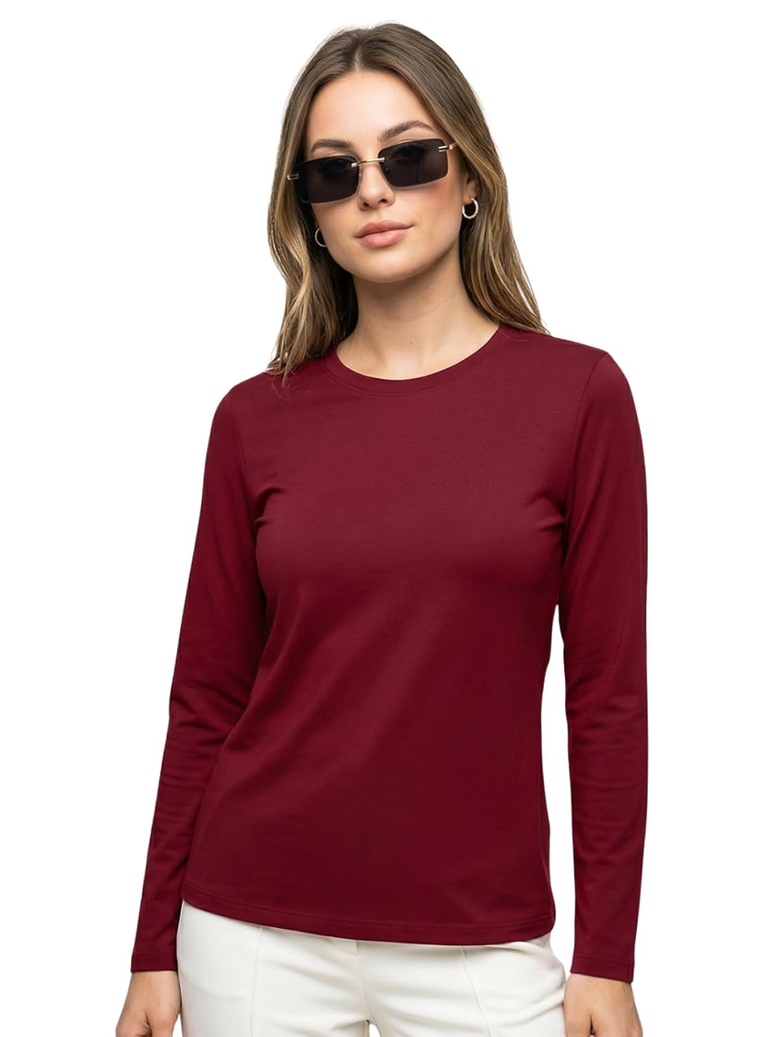 Women's Cotton Full-Sleeve T-Shirt - Image 27