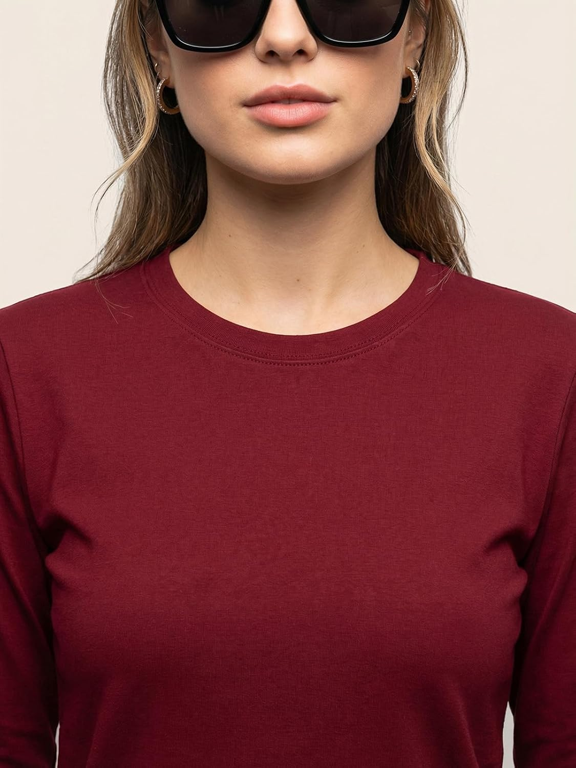 Women's Cotton Full-Sleeve T-Shirt - Image 31