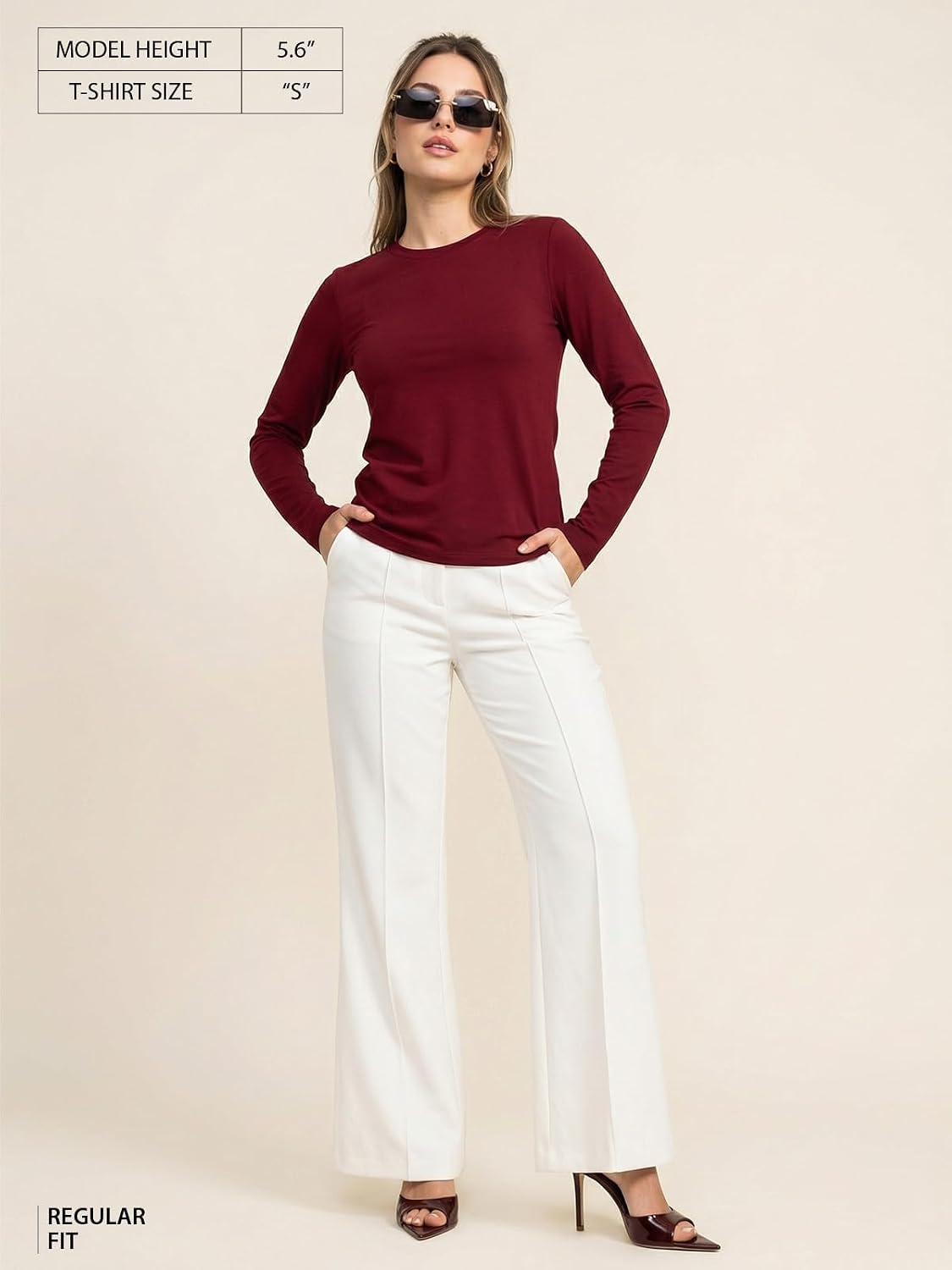 Women's Cotton Full-Sleeve T-Shirt - Image 32