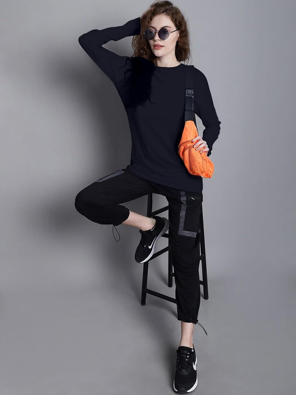 Women's Cotton Full-Sleeve T-Shirt - Image 37