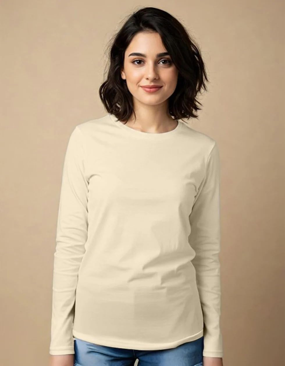 Women's Cotton Full-Sleeve T-Shirt - Image 46