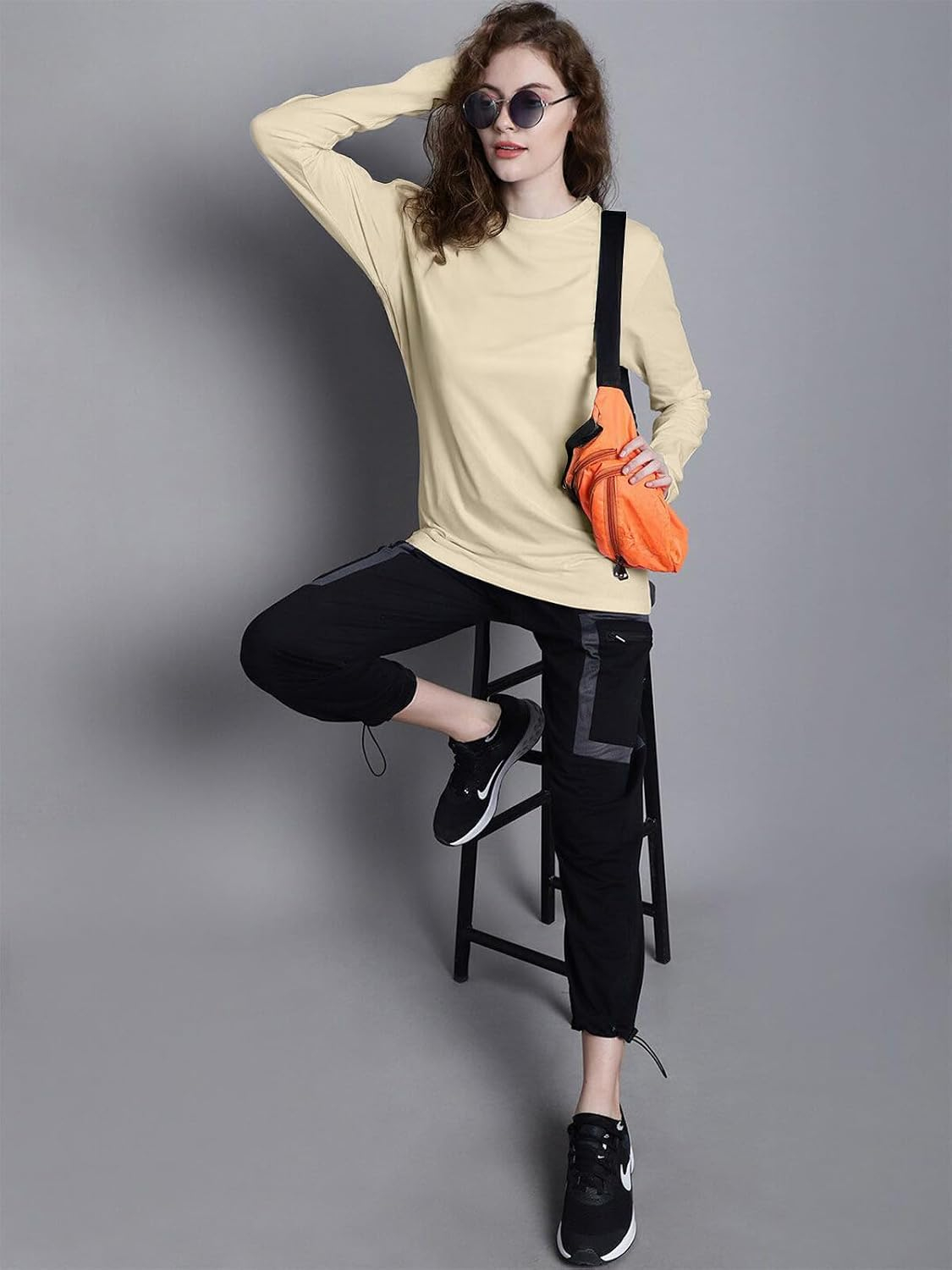Women's Cotton Full-Sleeve T-Shirt - Image 50