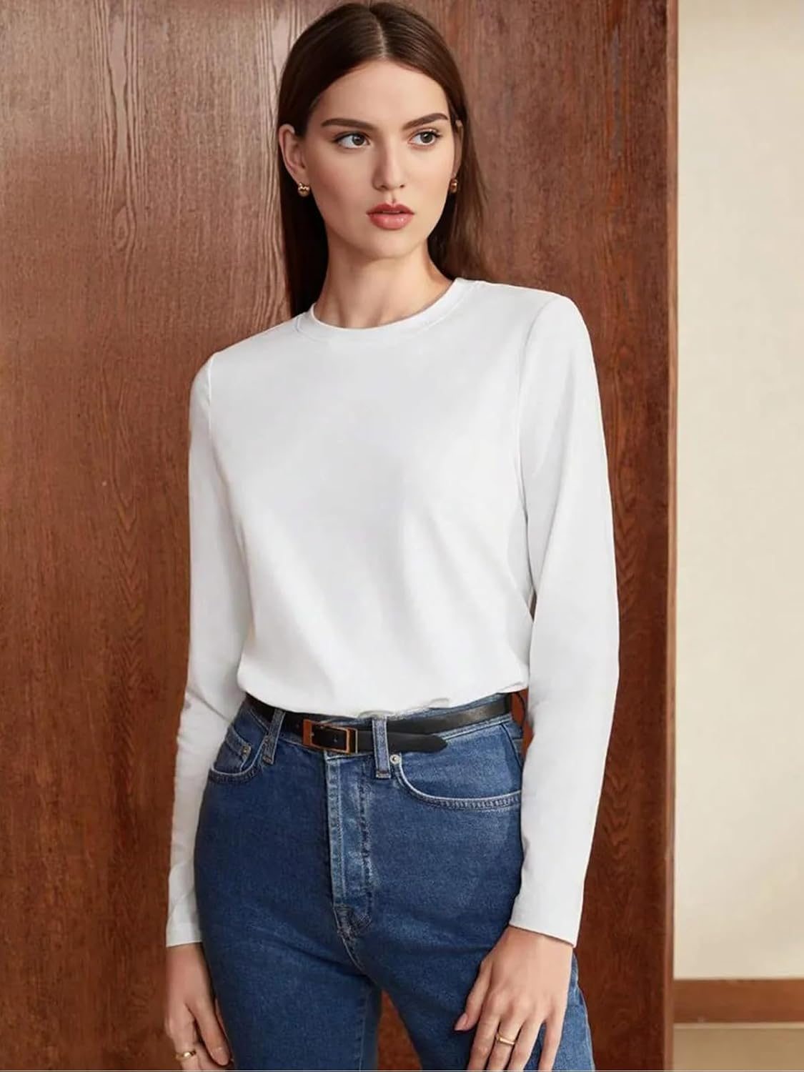Women's Cotton Full-Sleeve T-Shirt - Image 53