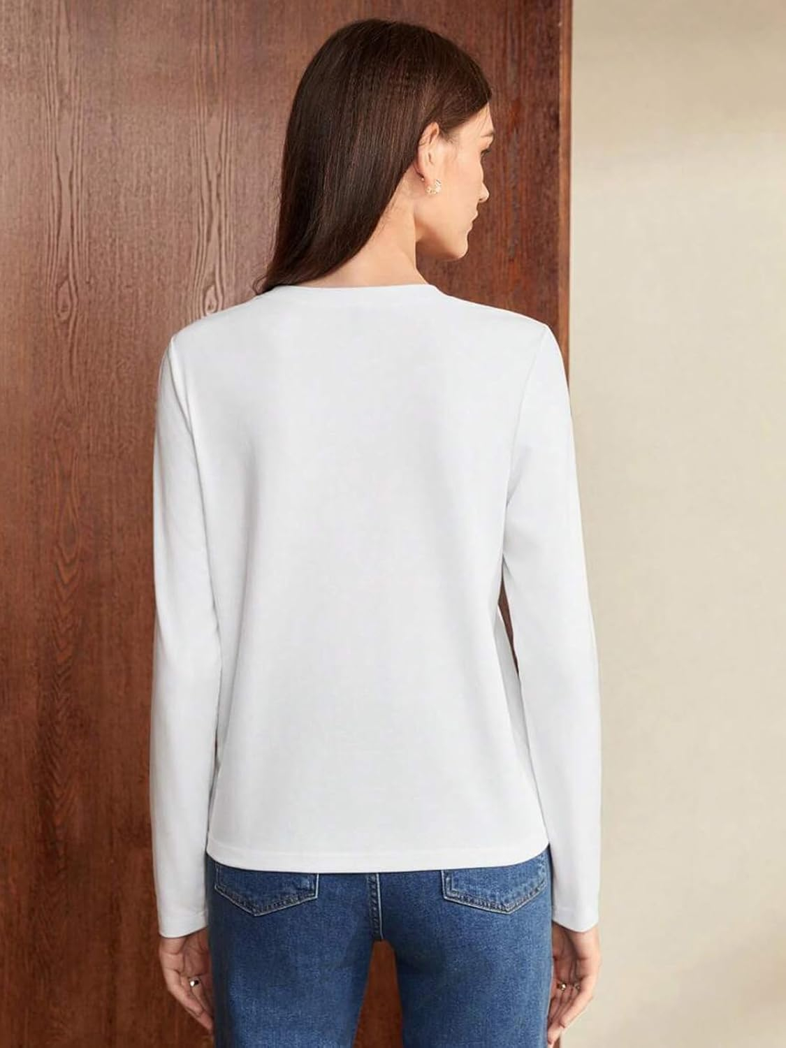 Women's Cotton Full-Sleeve T-Shirt - Image 55