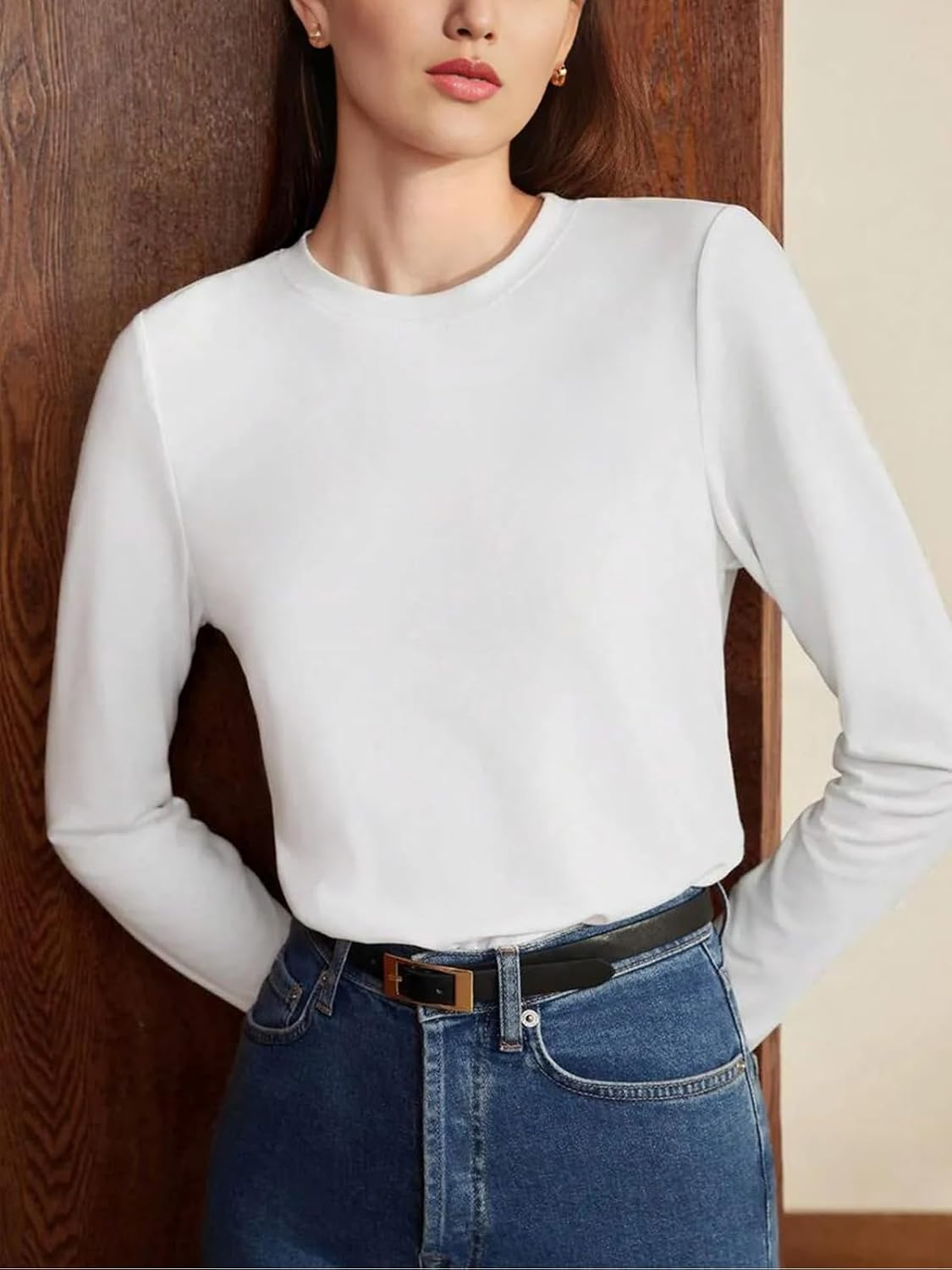 Women's Cotton Full-Sleeve T-Shirt - Image 56