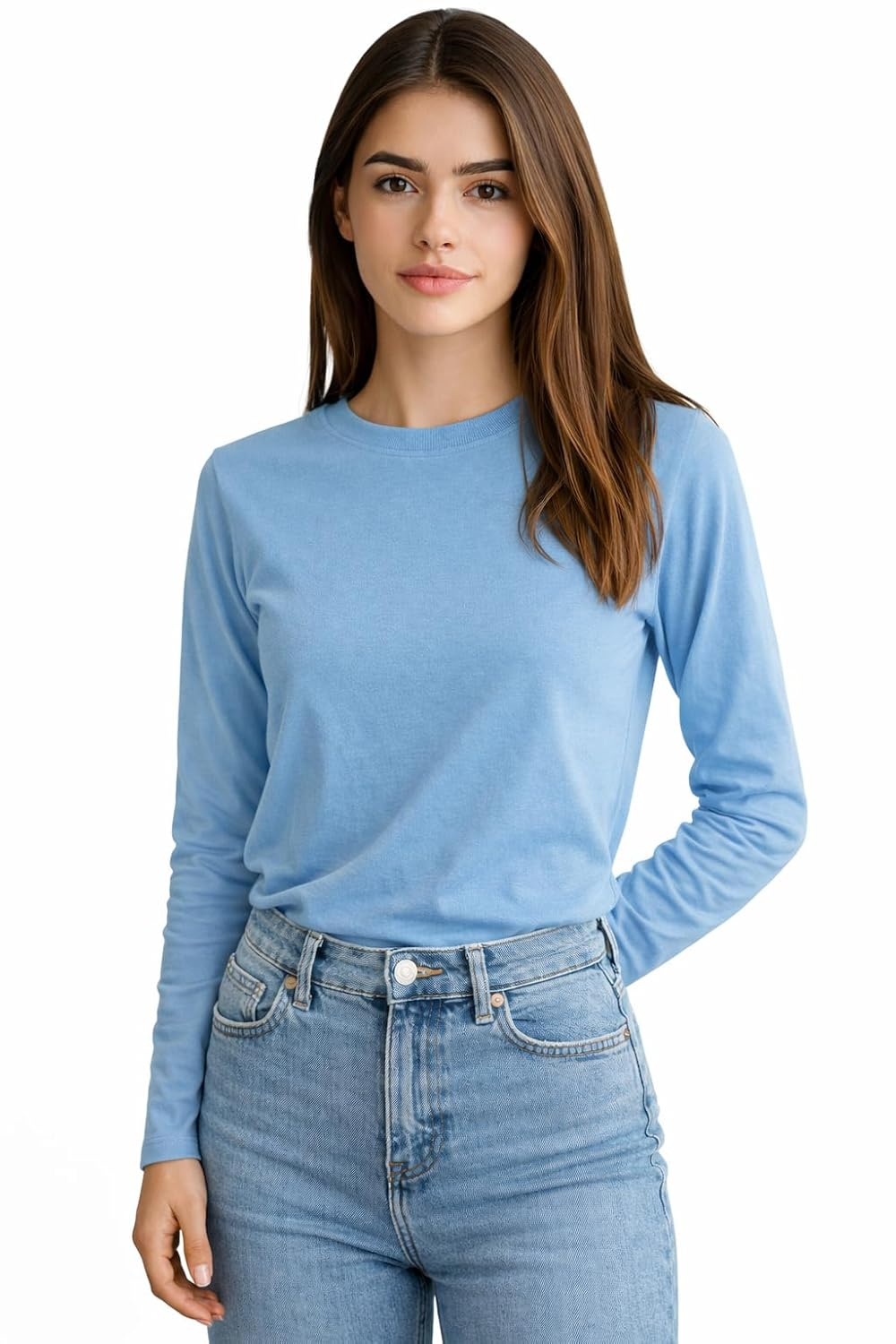 Women's Cotton Full-Sleeve T-Shirt - Image 58