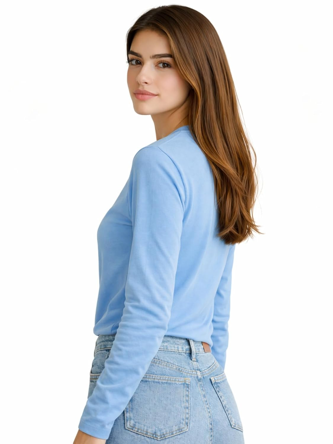 Women's Cotton Full-Sleeve T-Shirt - Image 60