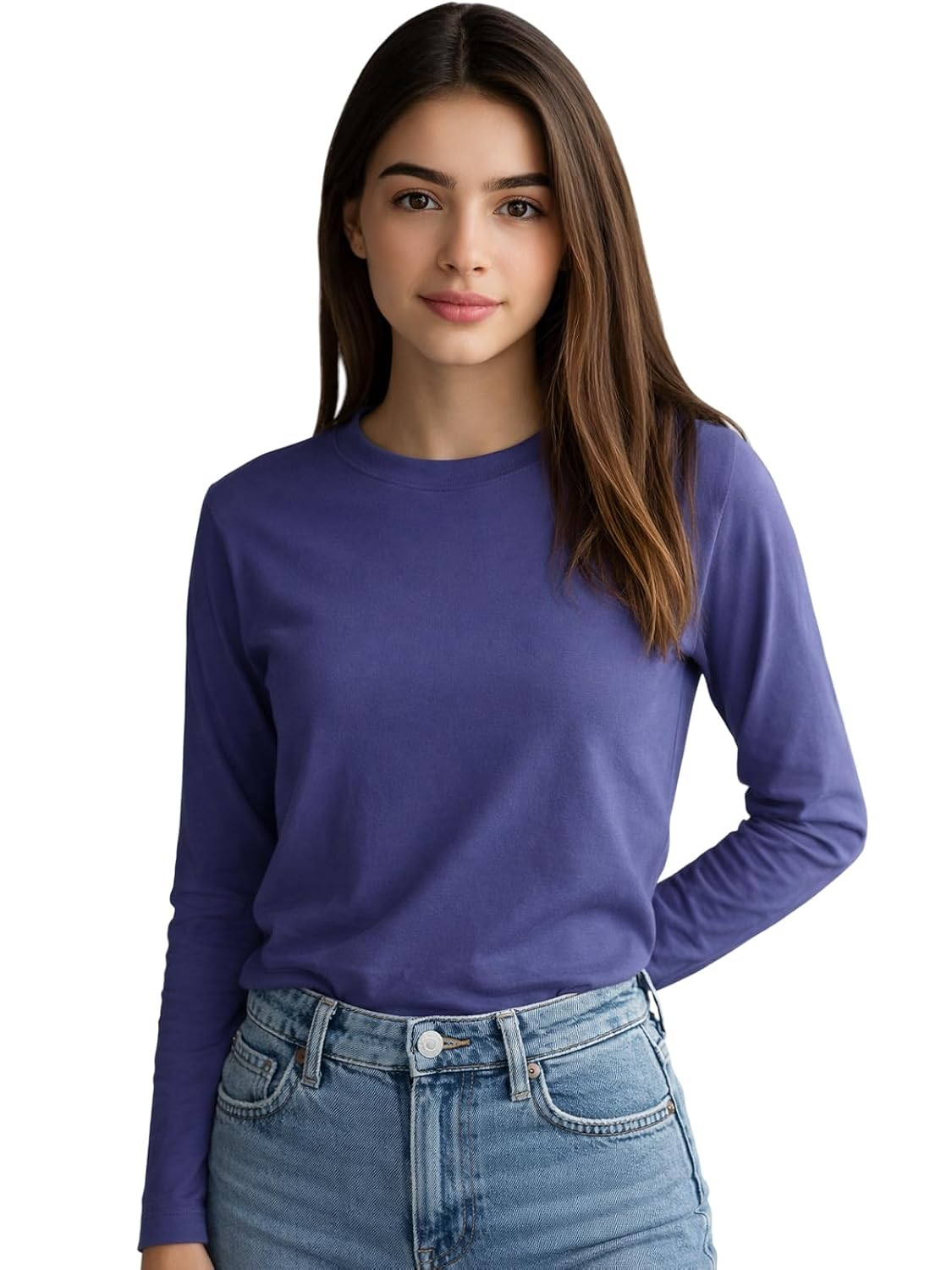 Women's Cotton Full-Sleeve T-Shirt - Image 68
