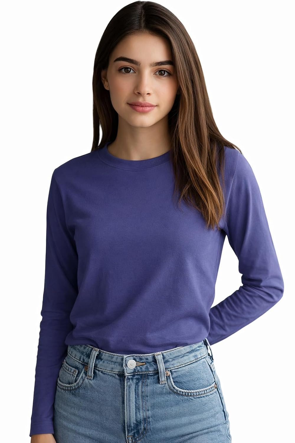 Women's Cotton Full-Sleeve T-Shirt - Image 69