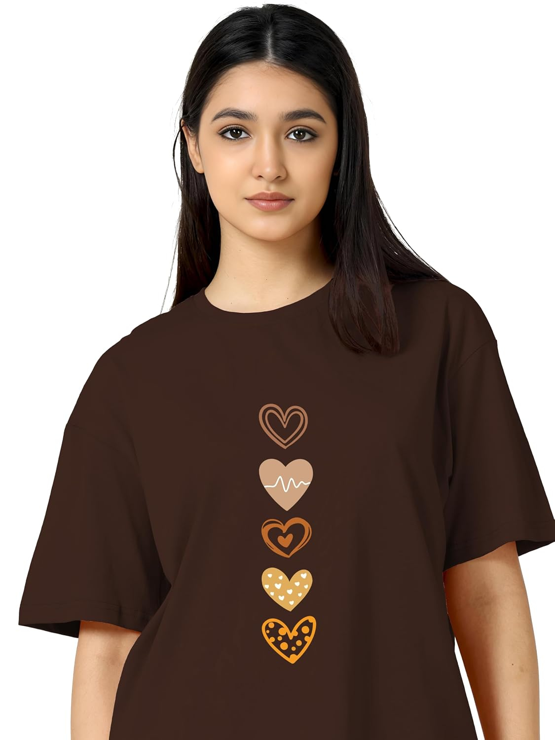 Women's Oversized Drop-Shoulder Graphic T-Shirt - Image 5