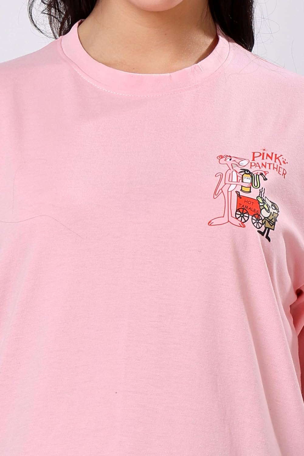 Women's Oversized Drop-Shoulder Graphic T-Shirt - Image 11