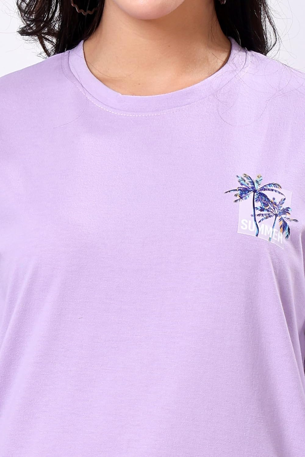 Women's Oversized Drop-Shoulder Graphic T-Shirt - Image 21