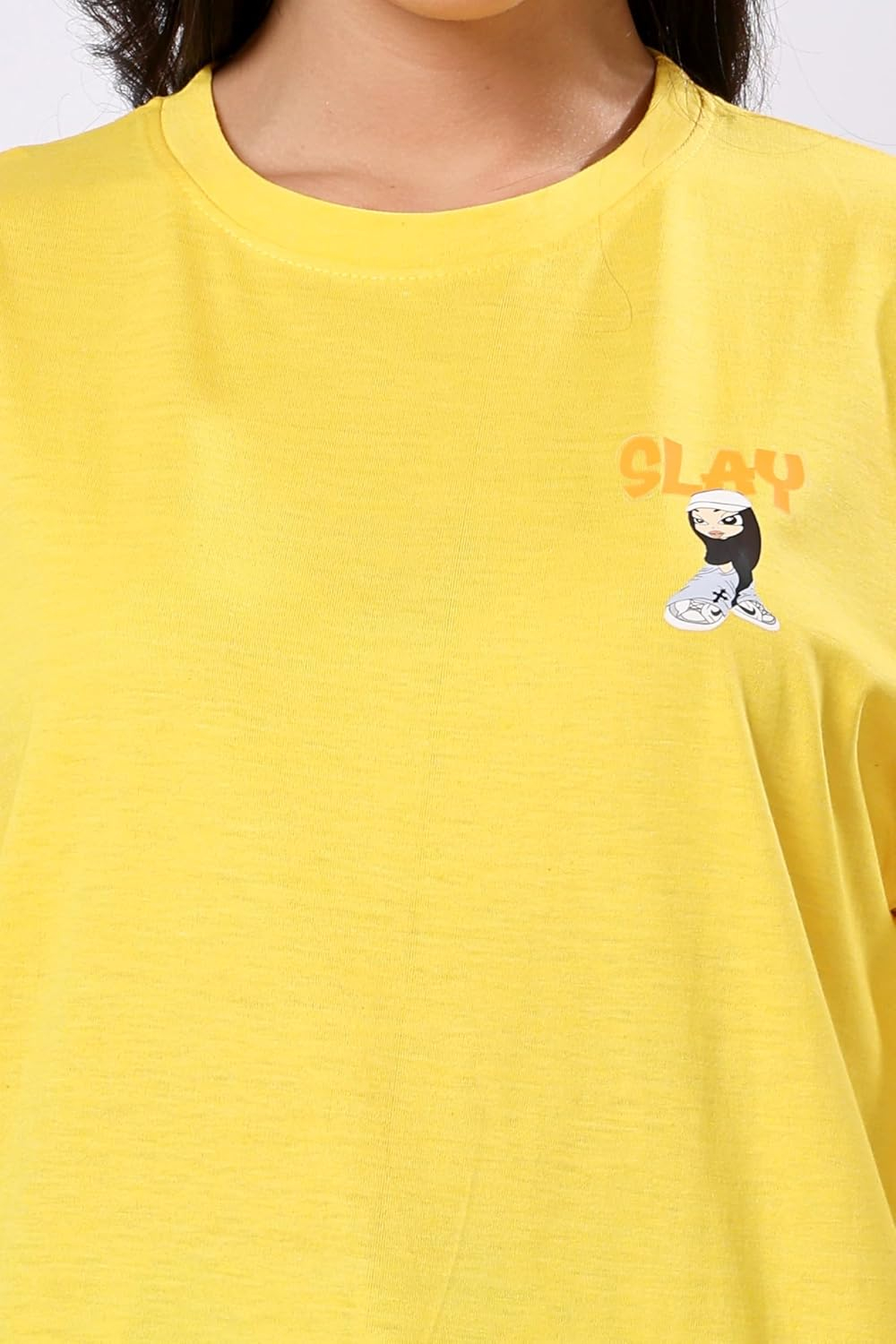 Women's Oversized Drop-Shoulder Graphic T-Shirt - Image 28