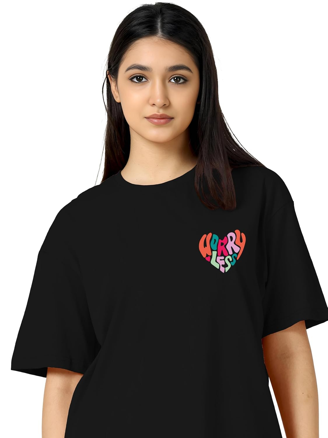Women's Oversized Drop-Shoulder Graphic T-Shirt - Image 32