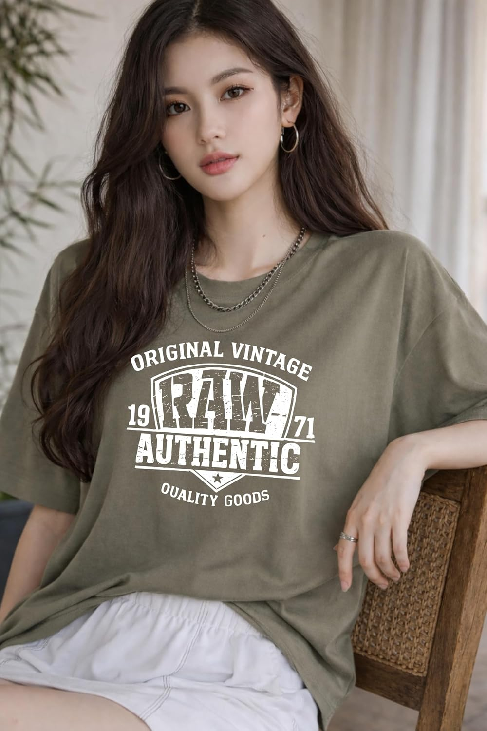 Women's Printed Cotton T-Shirt Duo - Image 12