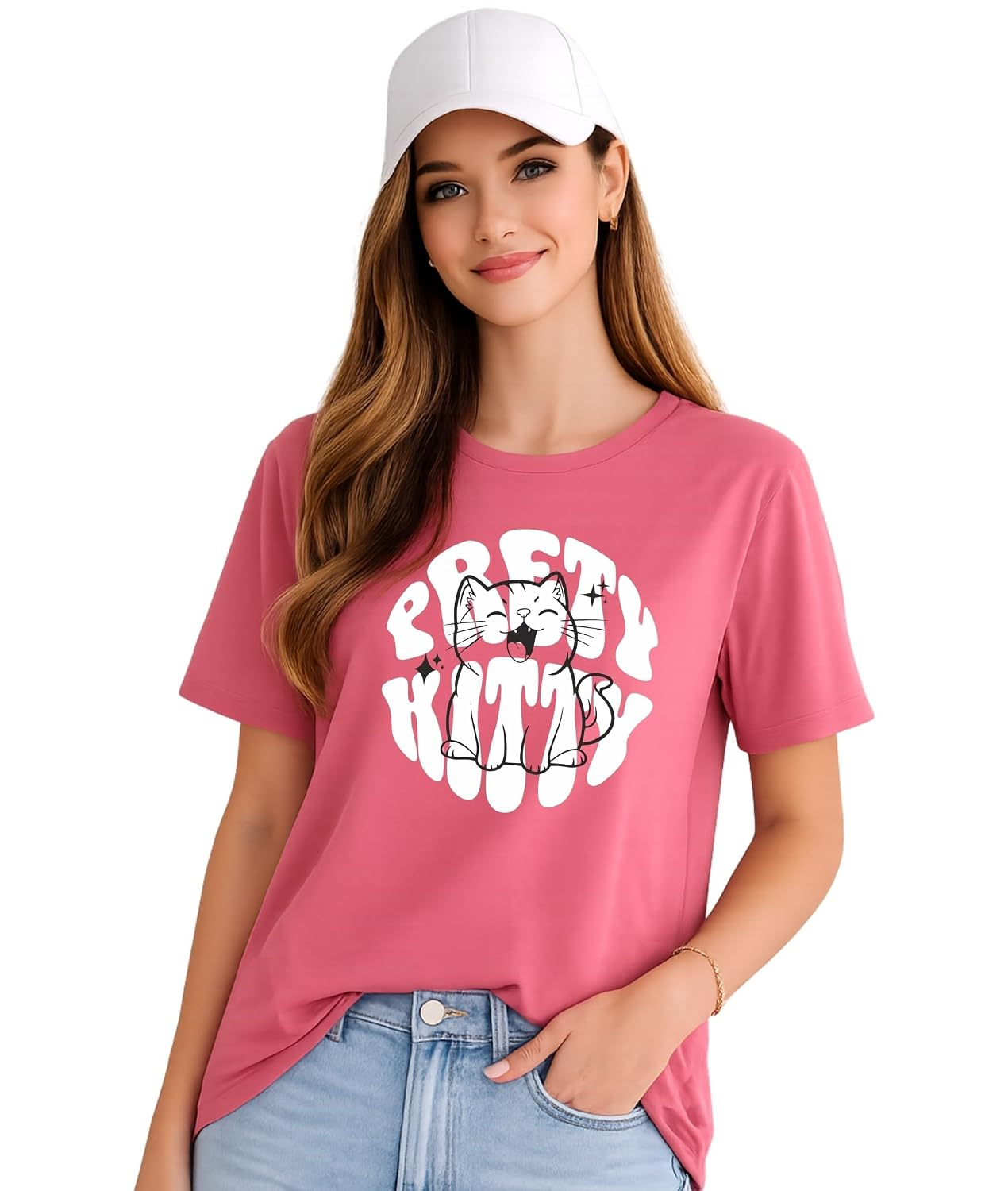 Women's Printed Cotton T-Shirt Duo - Image 14
