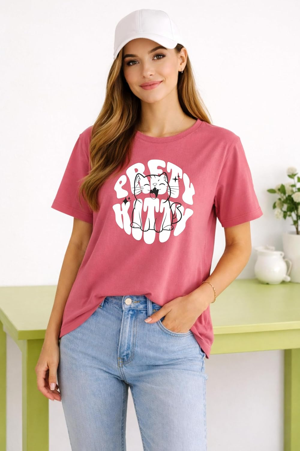 Women's Printed Cotton T-Shirt Duo - Image 18