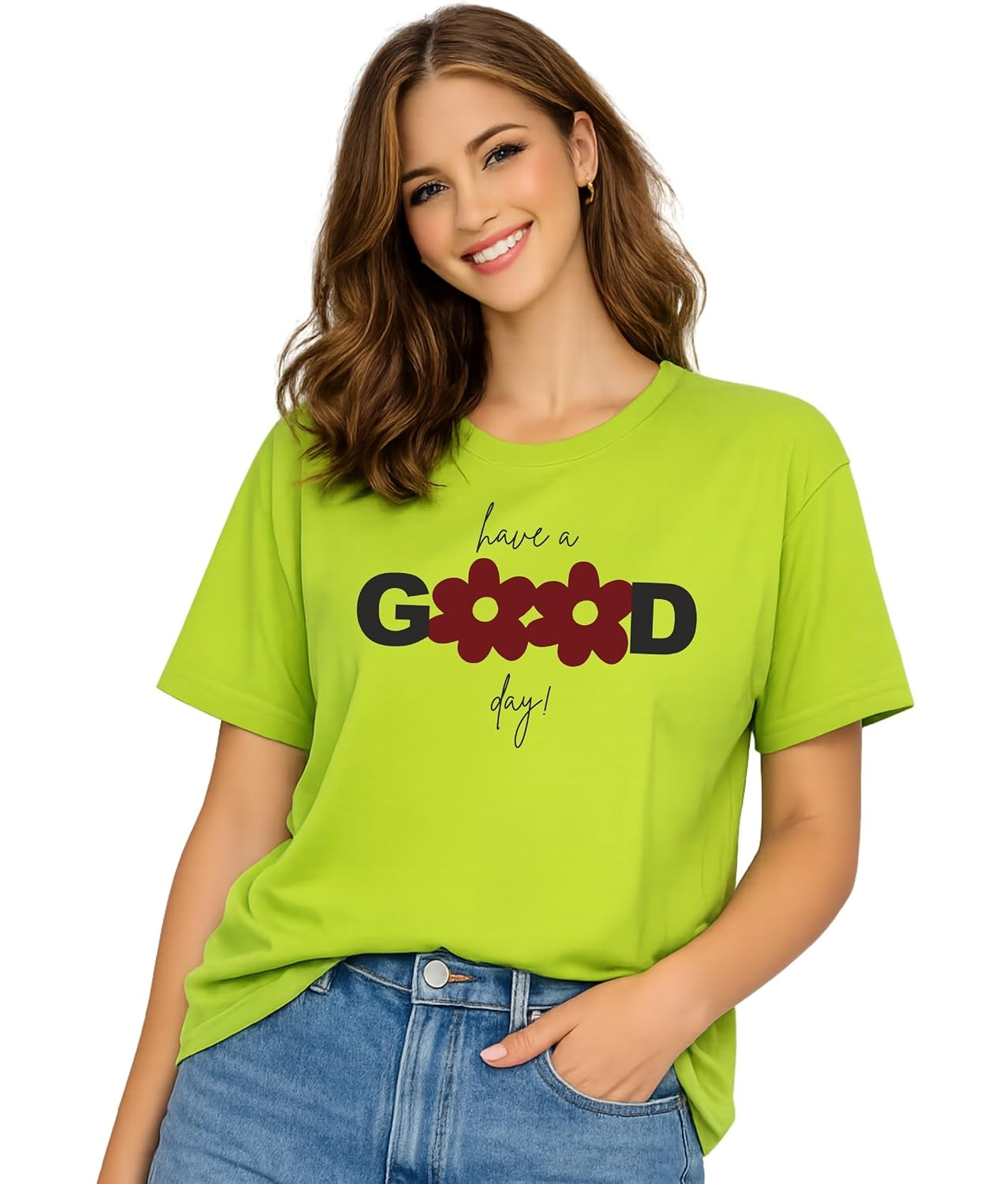 Women's Printed Cotton T-Shirt Duo - Image 28