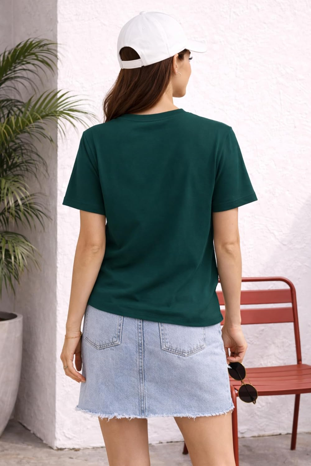 Women's Printed Cotton T-Shirt Duo - Image 33