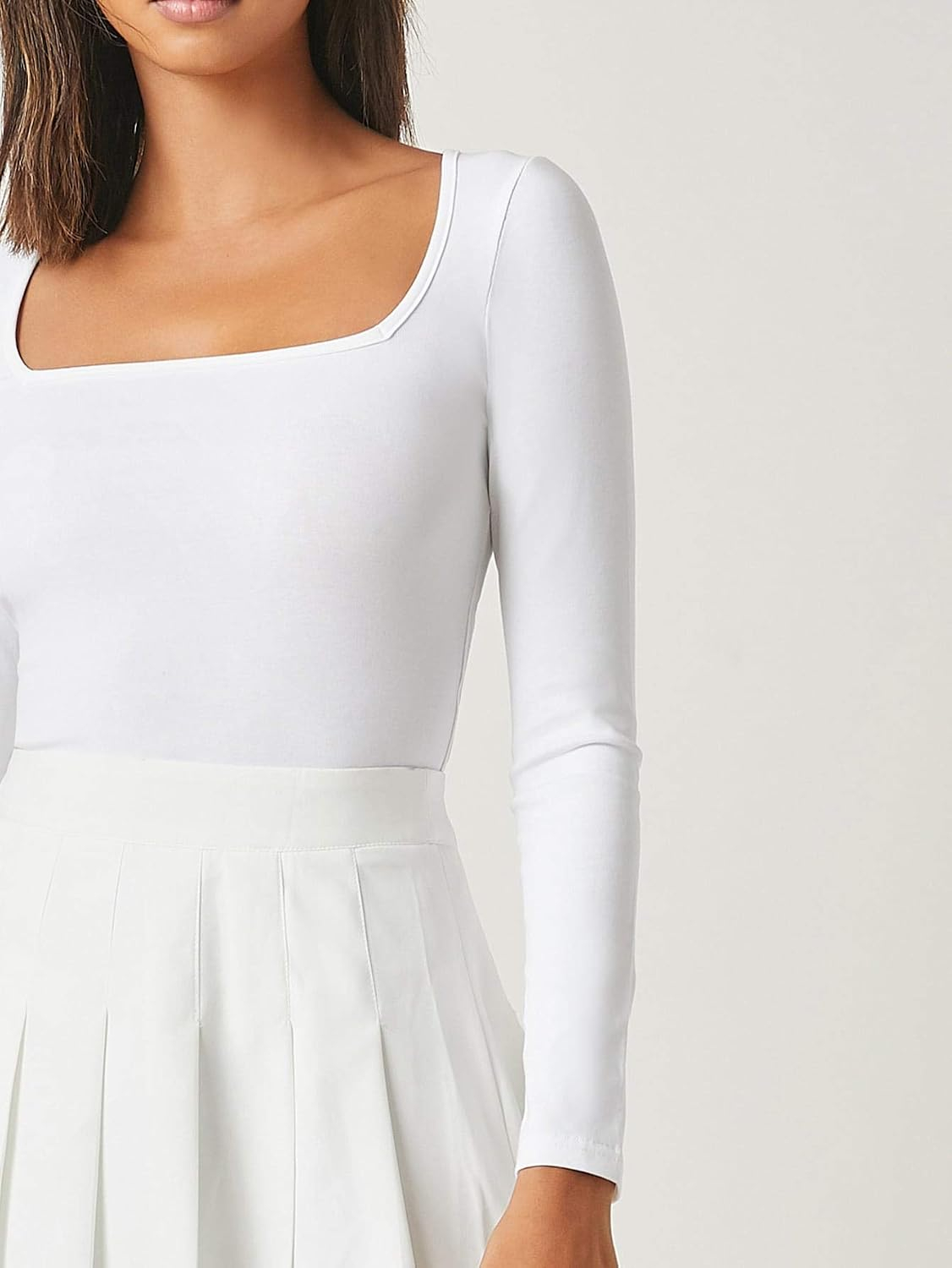 Women's Long-Sleeve Slim-Fit Top - Image 31