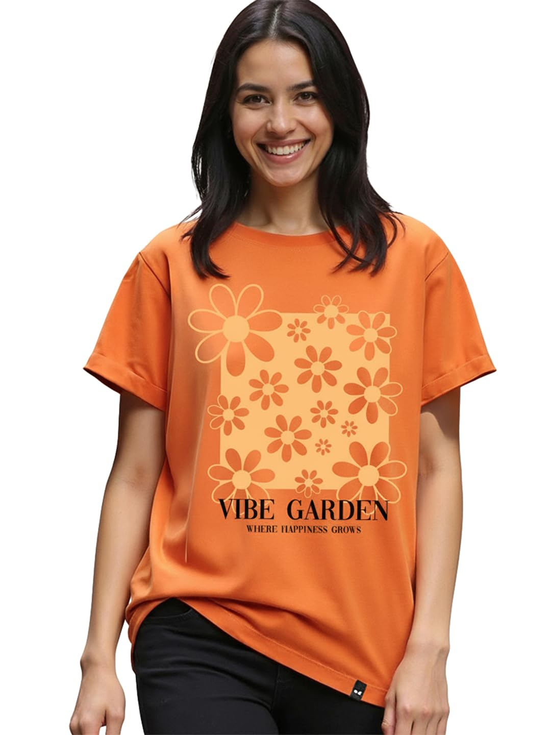 Women's Relaxed Graphic Boyfriend T-Shirt - Image 2