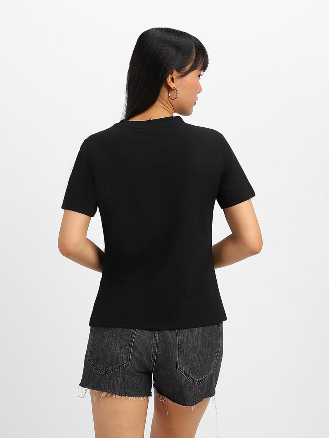 Women's Cotton-Lycra V-Neck T-Shirt - Image 39