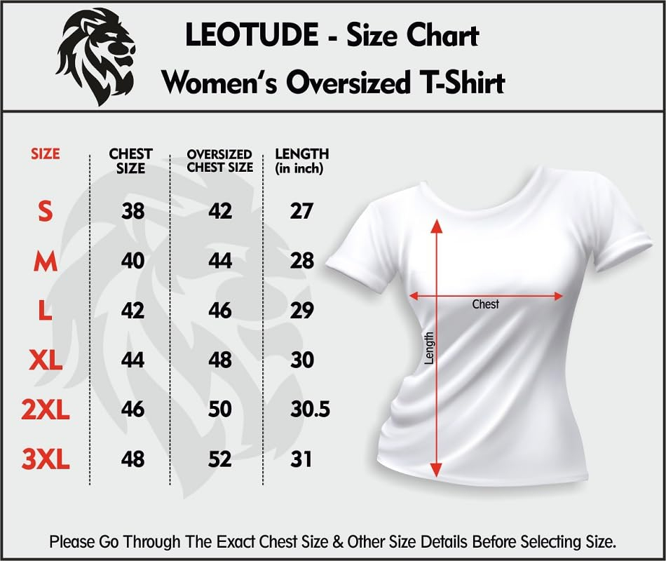 Women's Cotton-Blend Oversized Round-Neck T-Shirt - Image 7