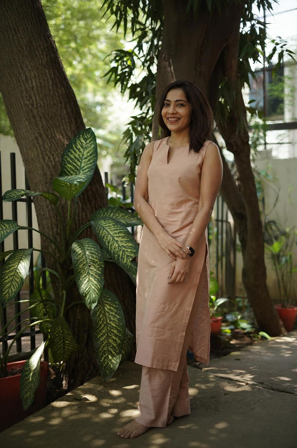 Women's Straight Kurta & Palazzo Set - Style 5 - Image 22