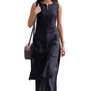 Women's Straight Kurta & Palazzo Set - Style 3
