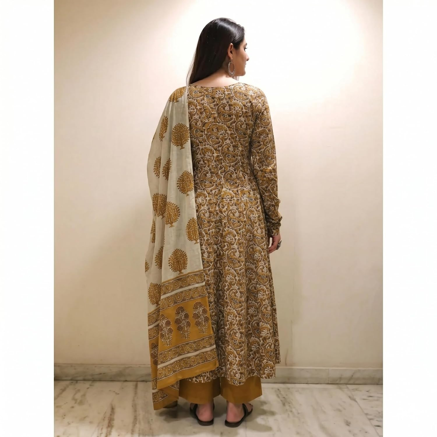 Women's Anarkali Kurta Set with Dupatta - Image 18