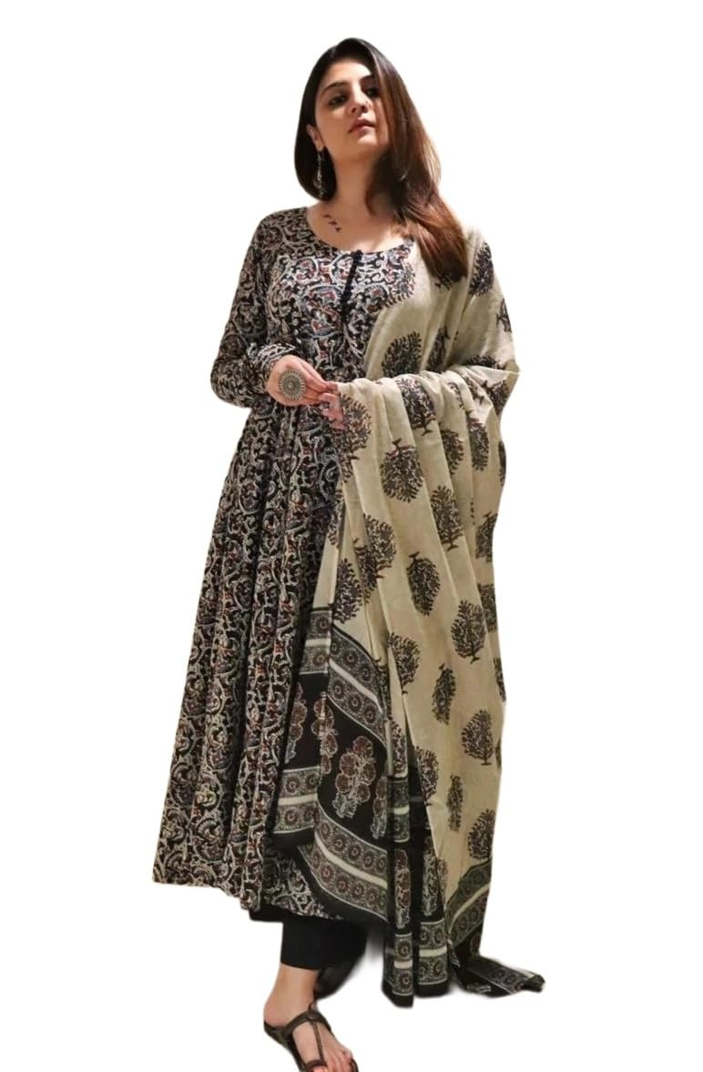 Women's Anarkali Kurta Set with Dupatta - Image 21