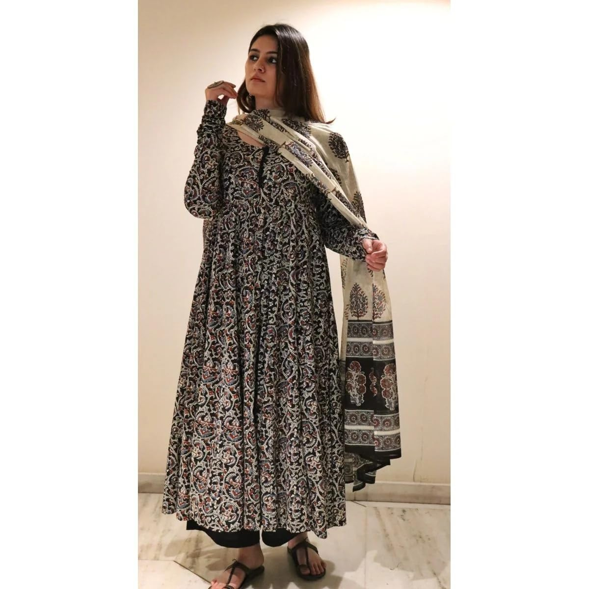 Women's Anarkali Kurta Set with Dupatta - Image 25