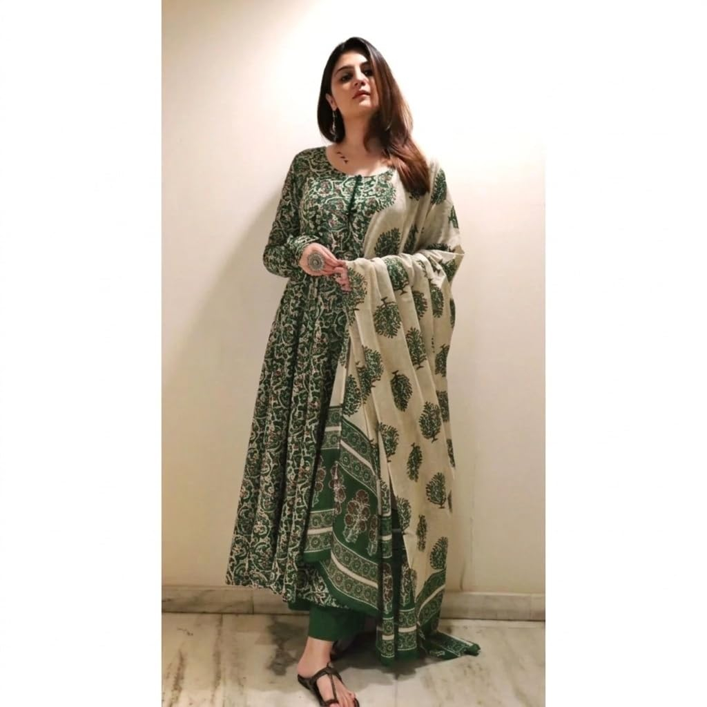 Women's Anarkali Kurta Set with Dupatta - Image 32
