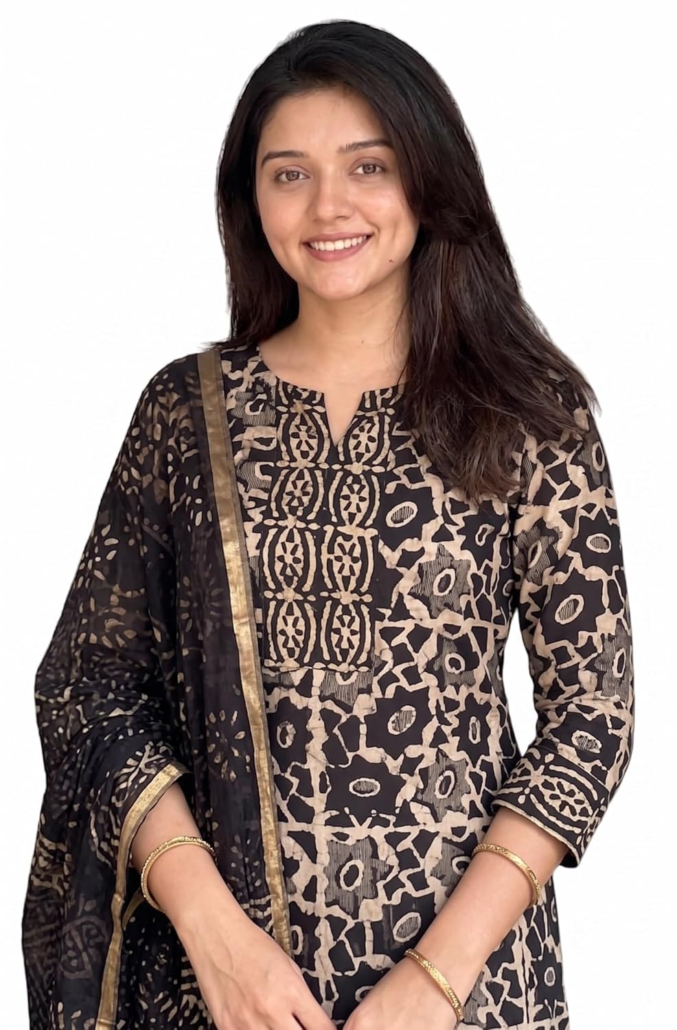 Women's Straight Kurta Set with Dupatta - Style 6 - Image 20