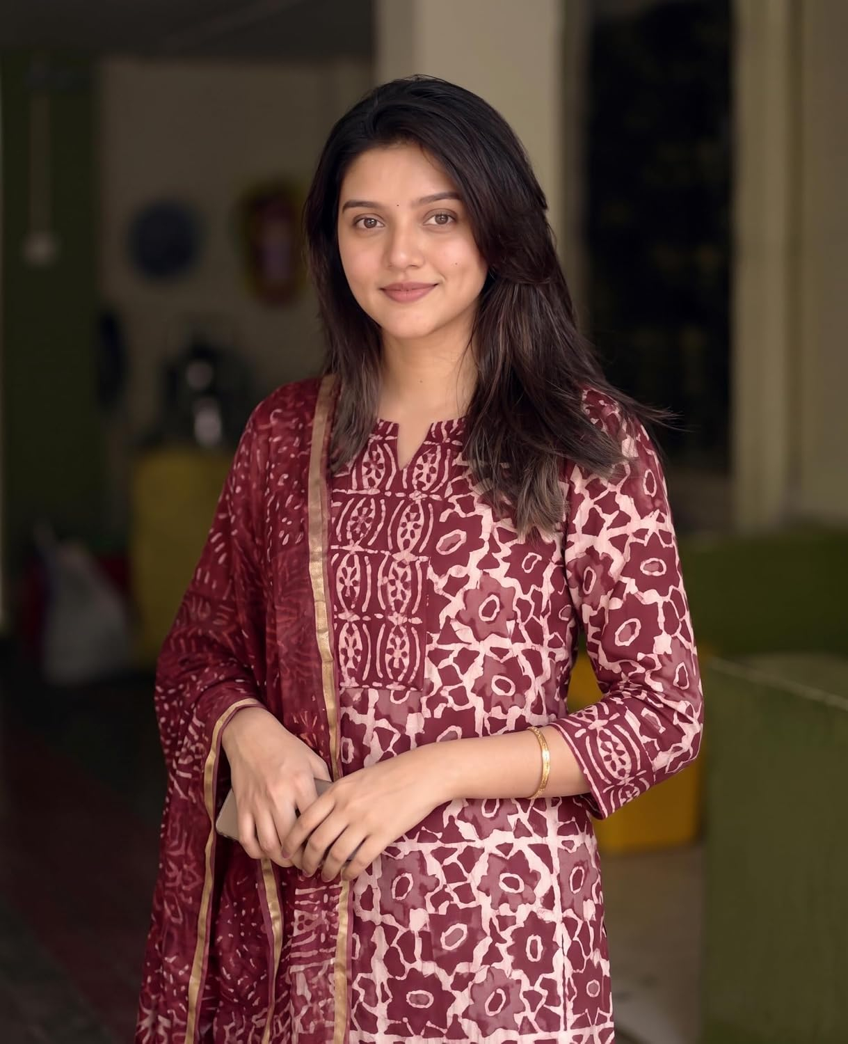 Women's Straight Kurta Set with Dupatta - Style 5 - Image 9