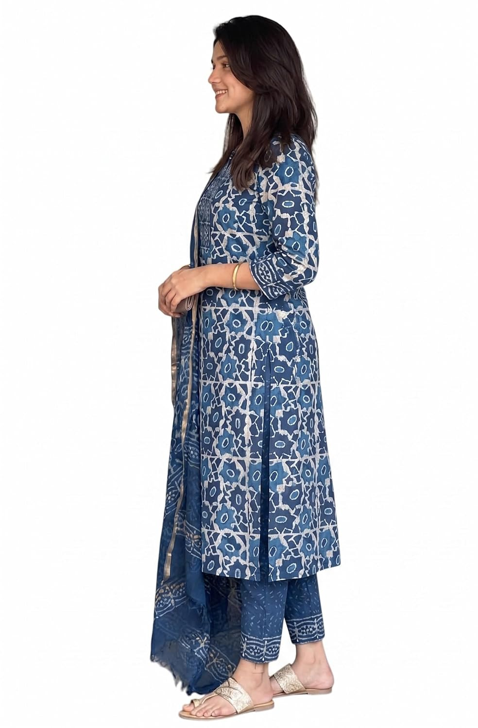 Women's Straight Kurta Set with Dupatta - Style 3 - Image 13