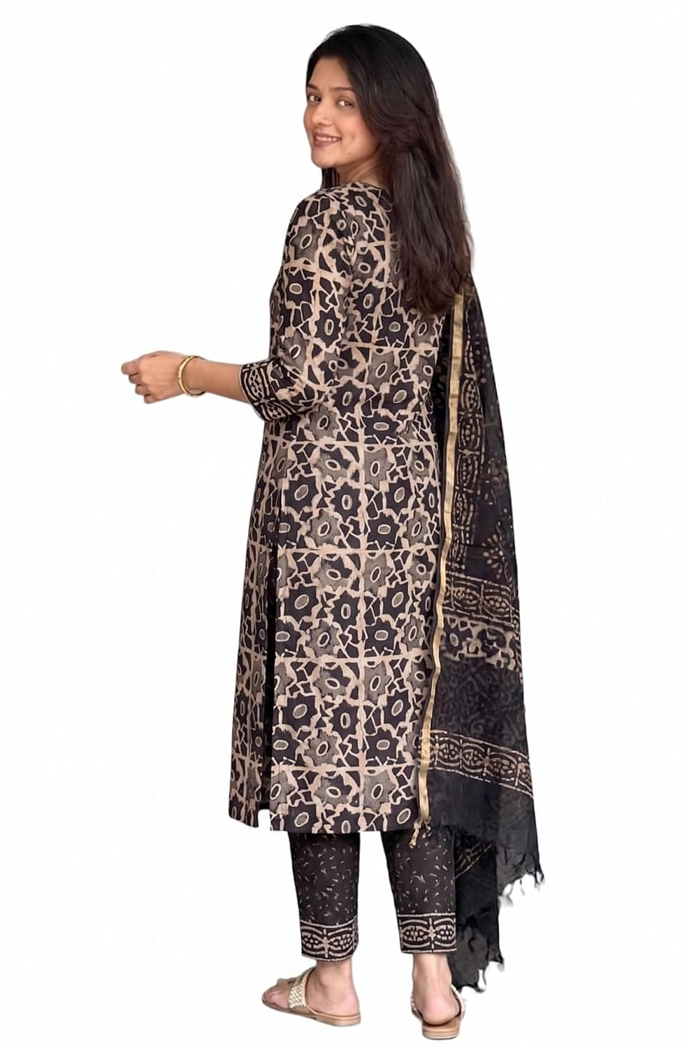 Women's Straight Kurta Set with Dupatta - Style 3 - Image 18