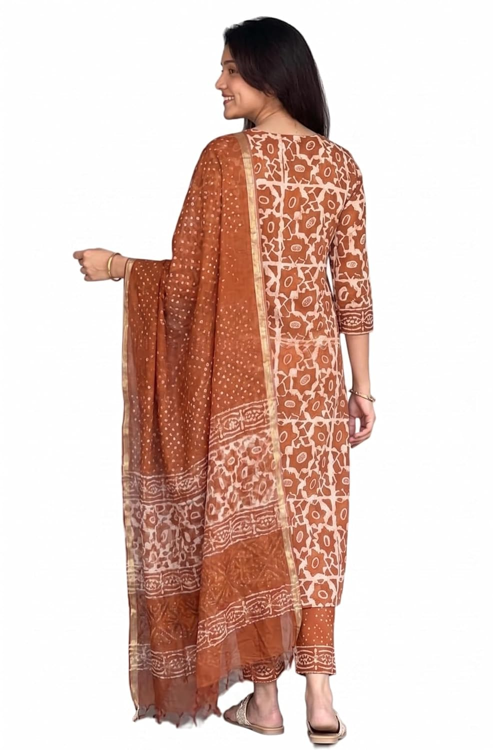 Women's Straight Kurta Set with Dupatta - Style 2 - Image 27
