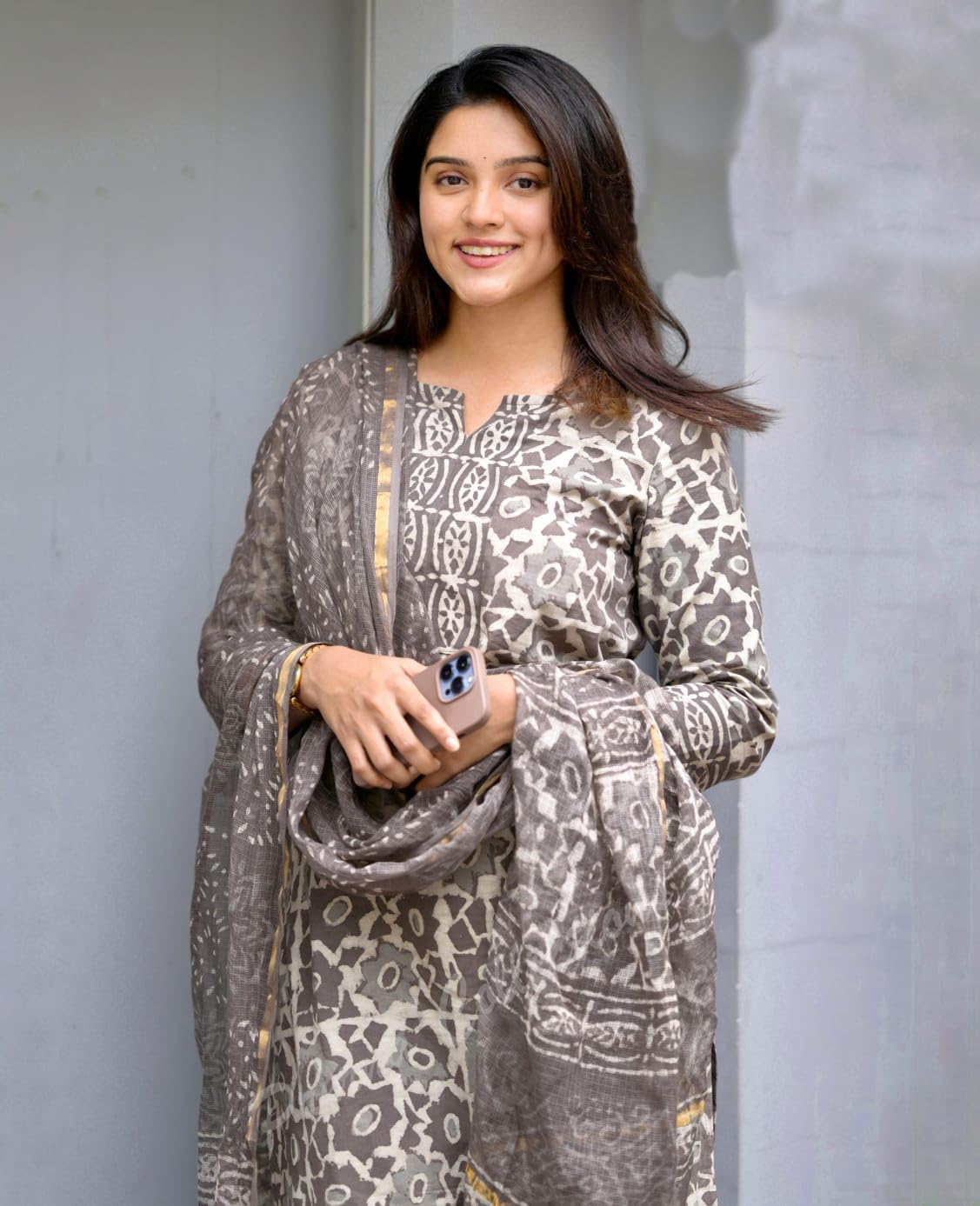 Women's Straight Kurta Set with Dupatta - Style 2 - Image 34