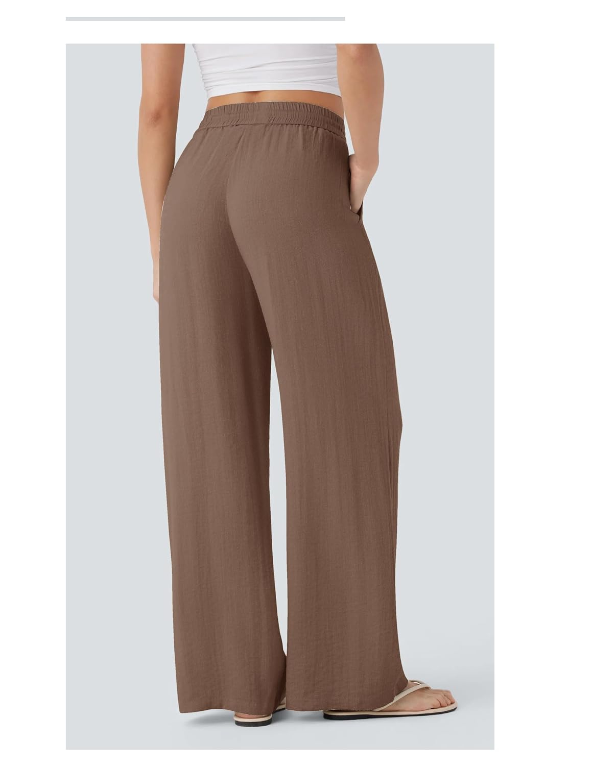 Nermosa High-Waist Korean Trousers with Wide Baggy Fit - Image 5