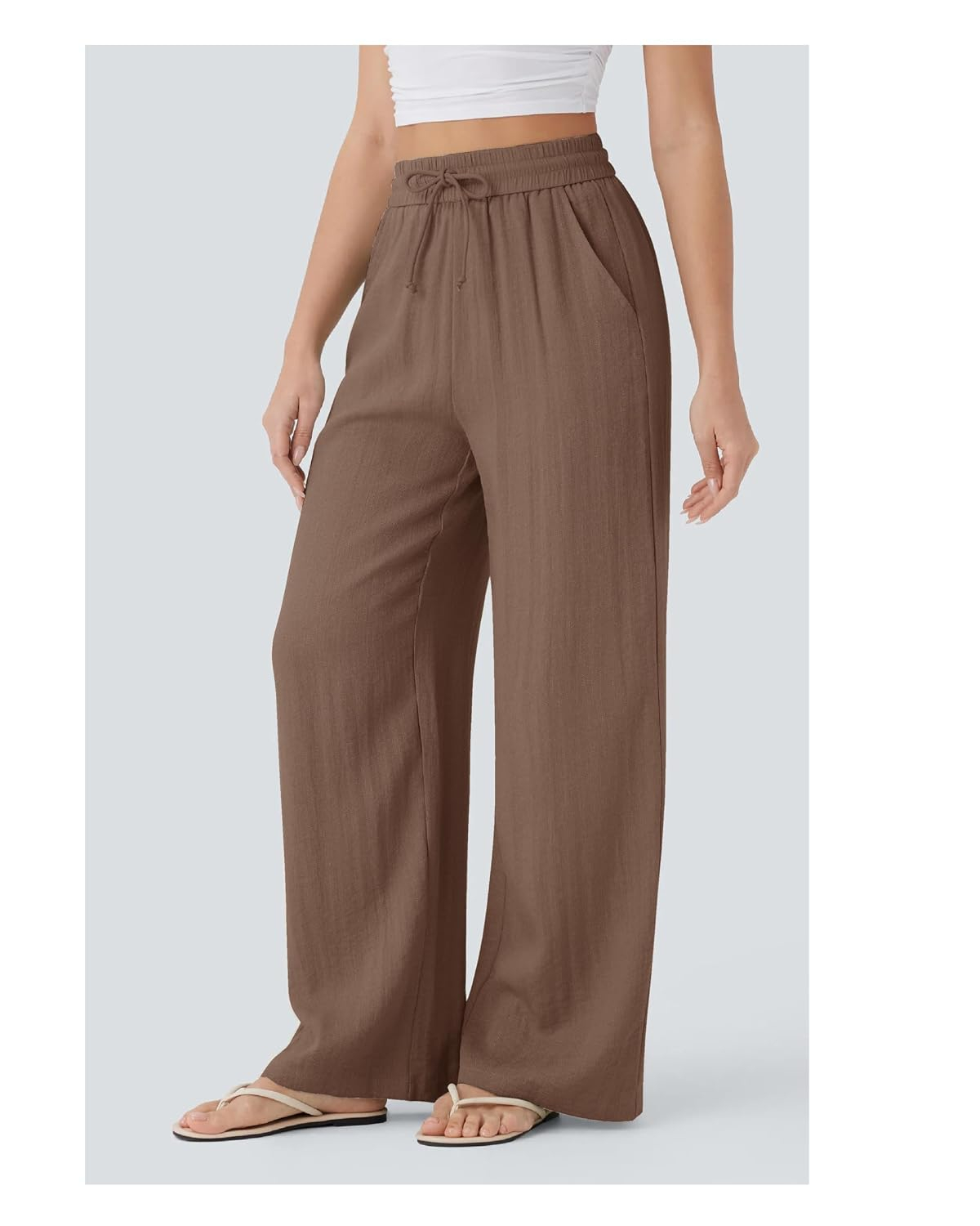 Nermosa High-Waist Korean Trousers with Wide Baggy Fit - Image 6