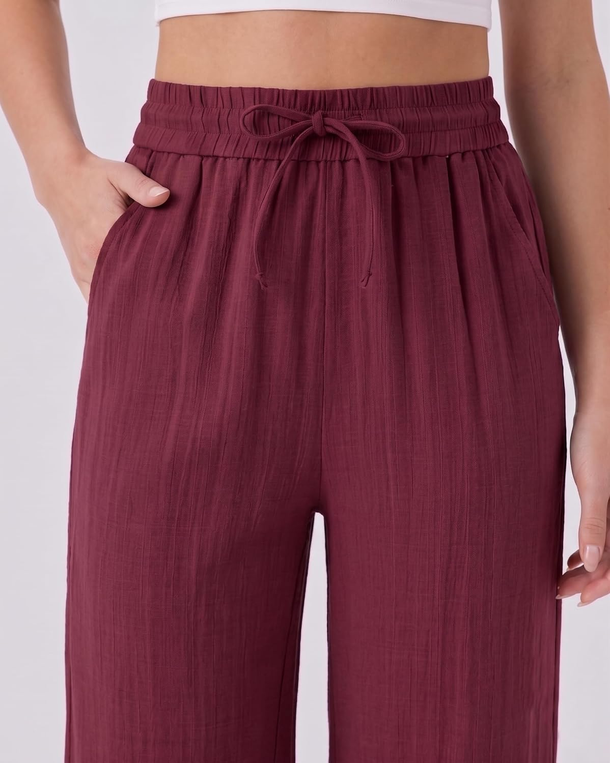 Nermosa High-Waist Korean Trousers with Wide Baggy Fit - Image 10